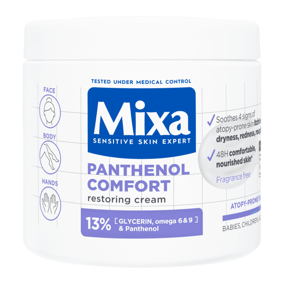 MIXA Крем за кожа склона кон атопија Panthenol Comfort 400 мл