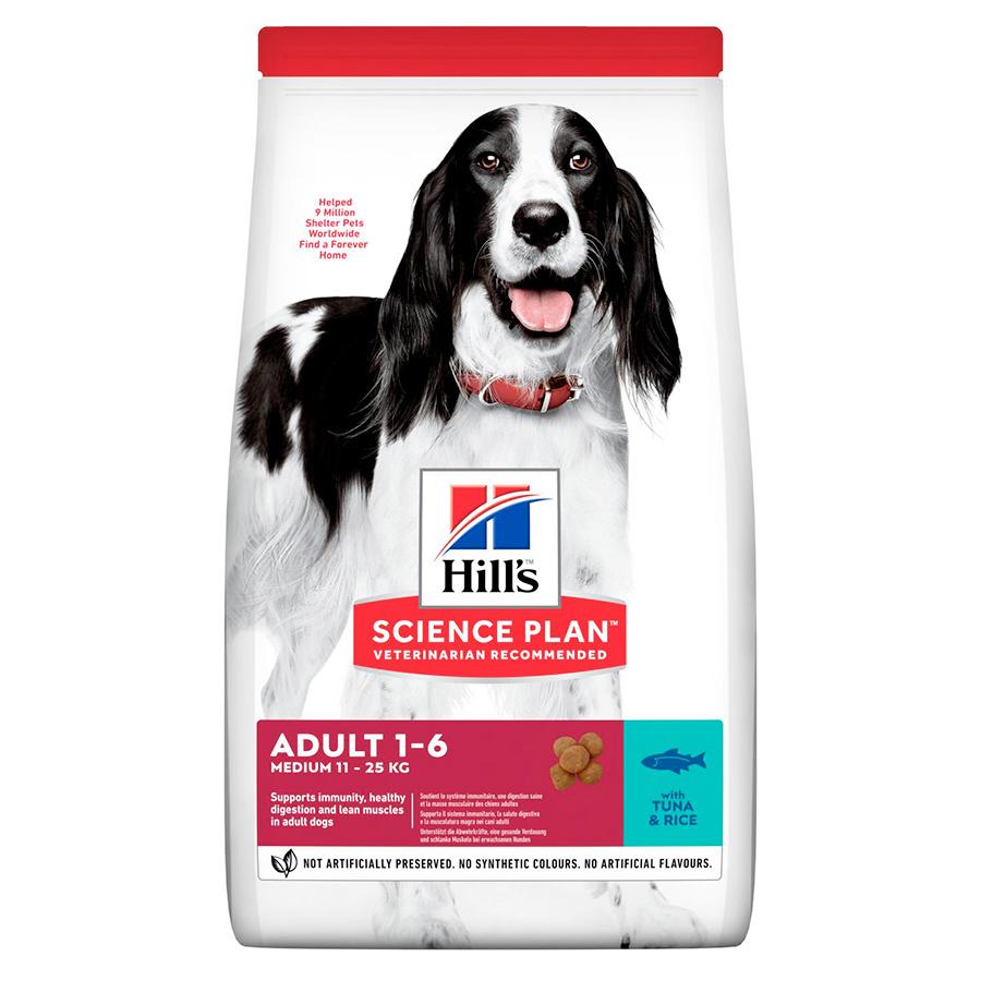 HILL'S Храна за куче Adult, со туна, средни раси, 12кг