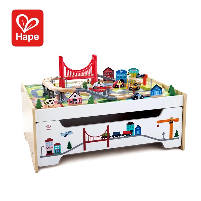 Hape Железнички сет и маса за складирање