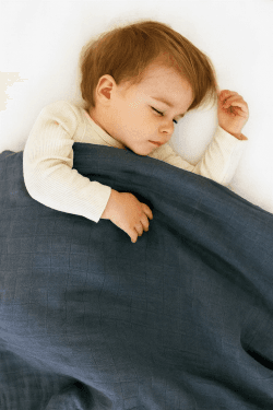 Alkaloid Berovo Муслин прекривка 135x200 100% памук – Темно сива