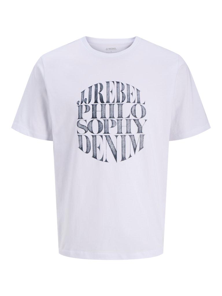 Машка маица JJ REBEL 12284785, бела