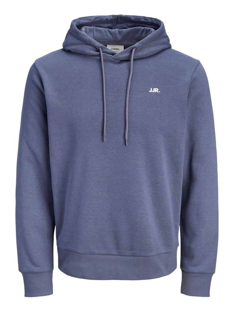 JJ Rebel Машки дуксер со качулка, црна