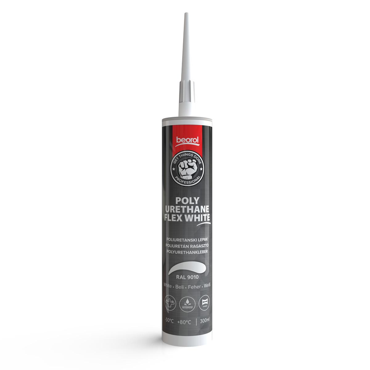 BEOROL Полиуретански лепак 300 ml сив