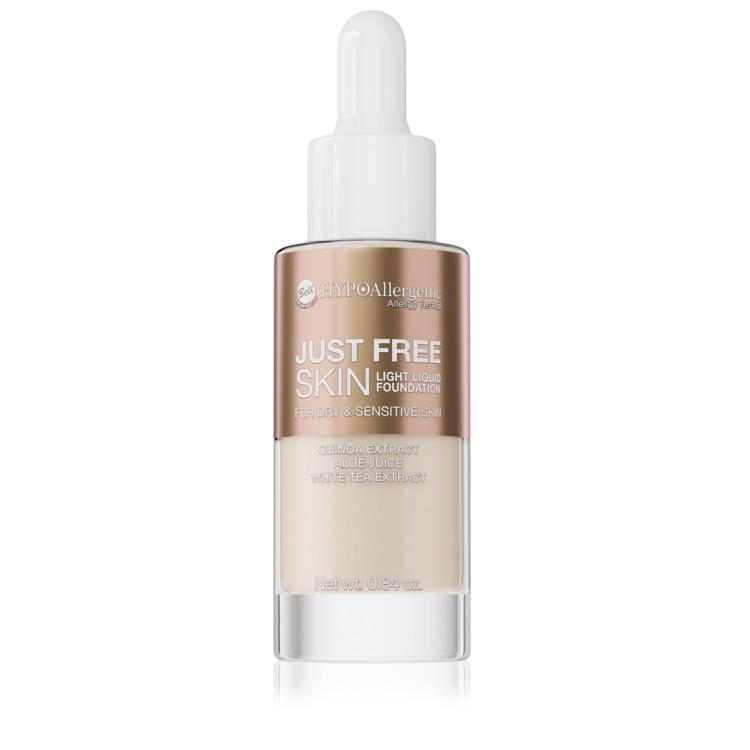 Bell HYPOAllergenic Течна пудра Just free skin  Light Liquid - 01- light