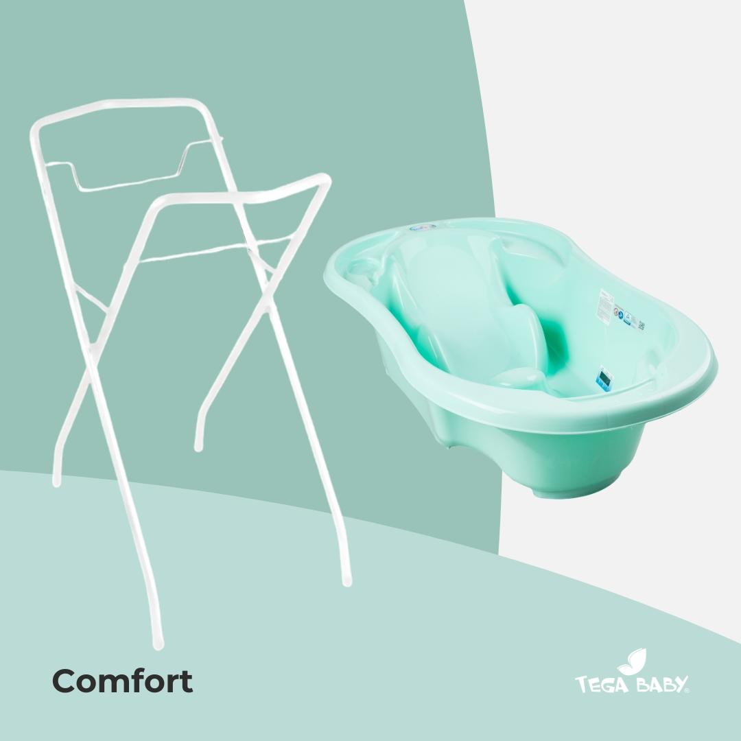 Tega Сет од Baby Ногарки и када Comfort - зелена