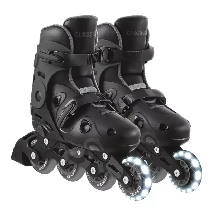 Globber Ролери GO SKATES LIGHTS Сиви, бр. 34-37