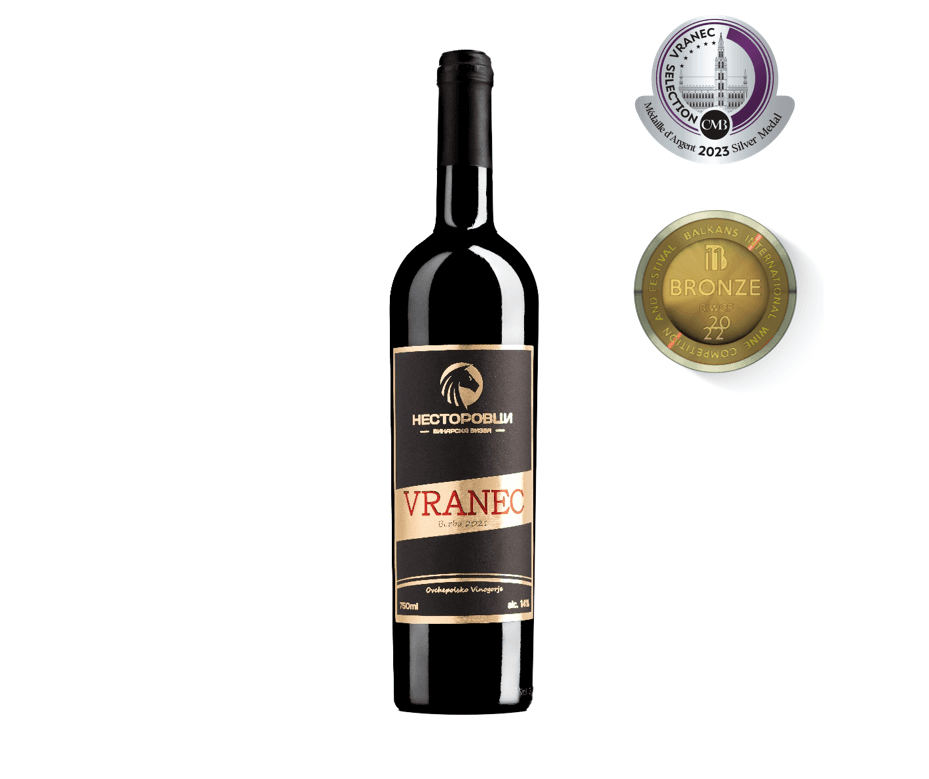 НЕСТОРОВЦИ Црвено вино VRANEC 0.75L