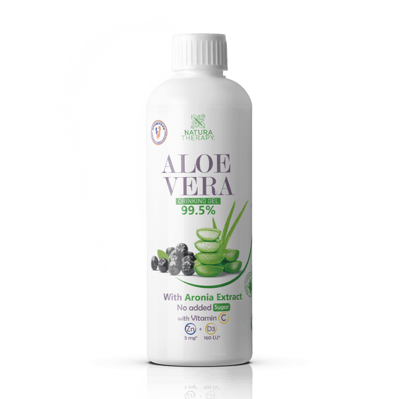 ALOE VERA gel with vitamin C, D3, zinc & Aronia extract